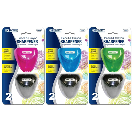 Bazic • Sacapuntas de doble orificio (receptaculo triangular)